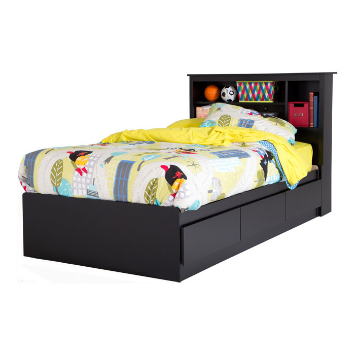 Grovelane Raiden Twin Mate's Bed with Drawers and Bookcase & Reviews